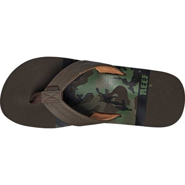 REEF Men's Sandal Reef Waters - Brown Camo