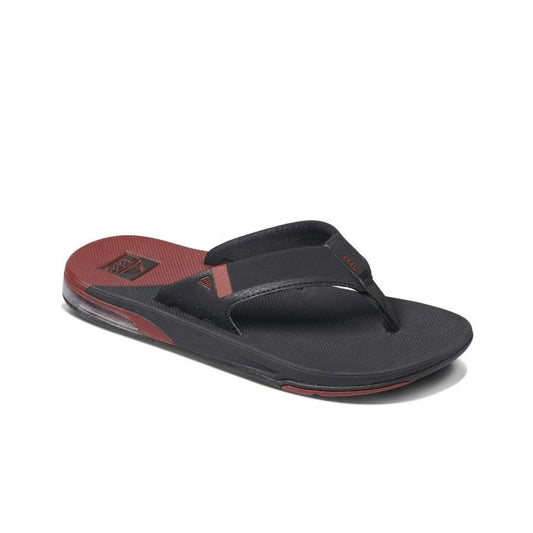 REEF Men's Sandal Fanning Low - Black / Rust