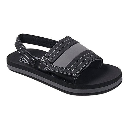 REEF Kid's Sandal Little Ahi Slide - Black