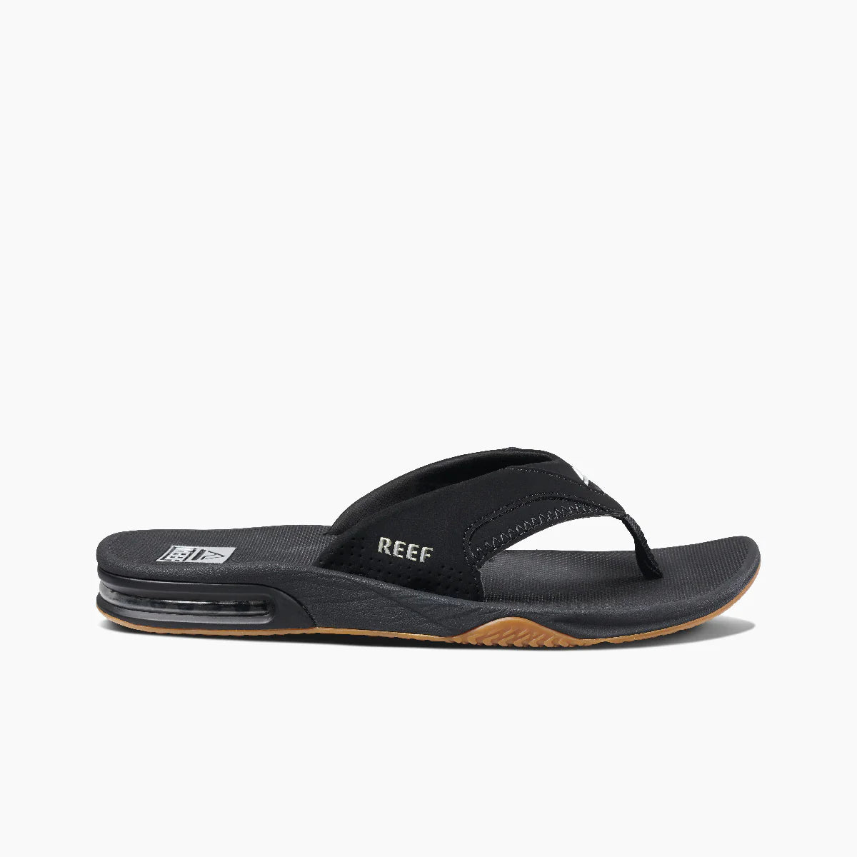 REEF Men's Sandal Fanning - Black/Silver