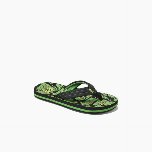 REEF Kid's Sandal Kids Ahi Glow - Dinosaurs