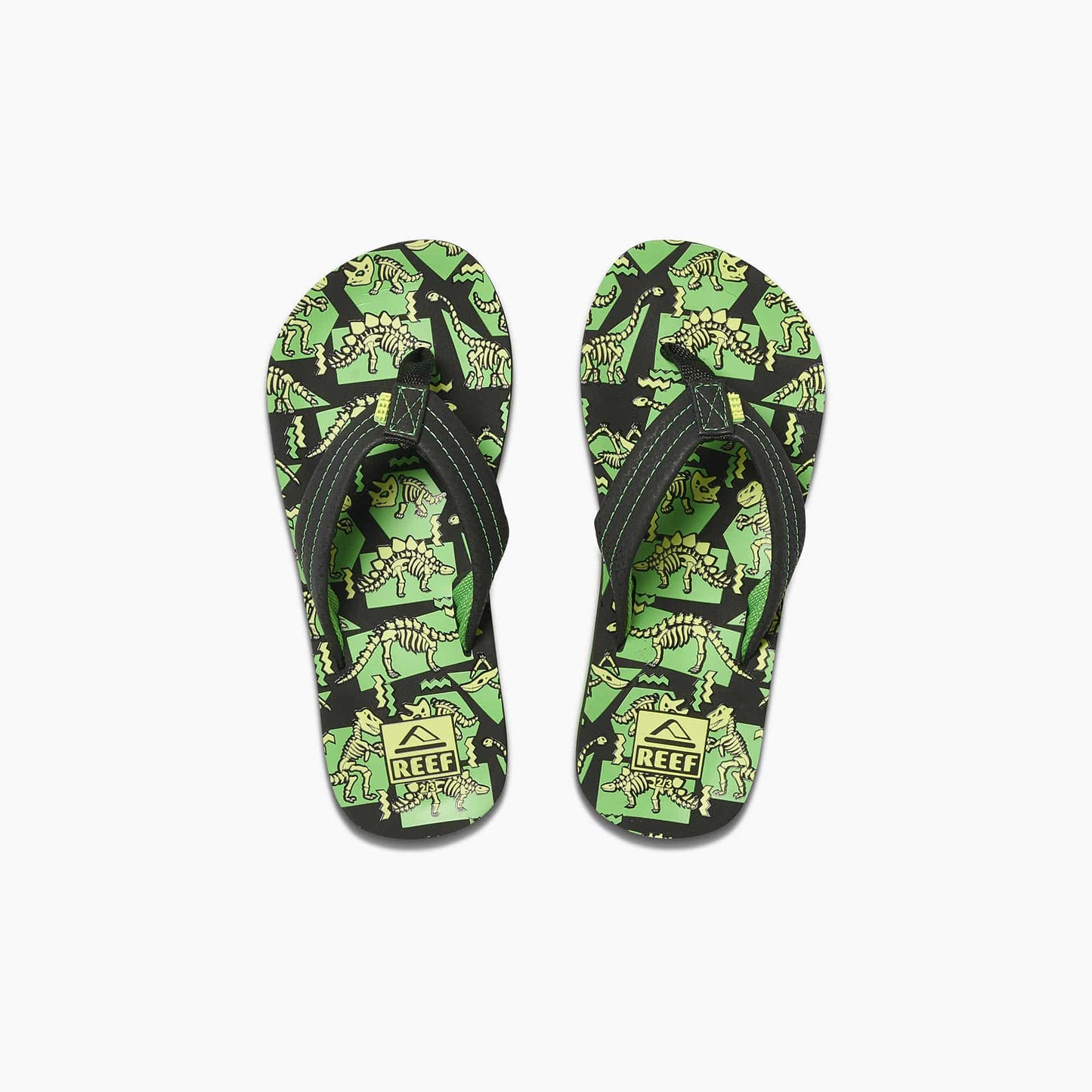 REEF Kid's Sandal Kids Ahi Glow - Dinosaurs