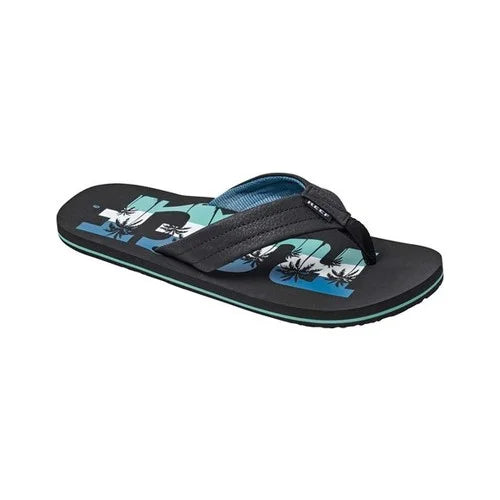 REEF Men's Sandal Reef Waters - Navy Palm