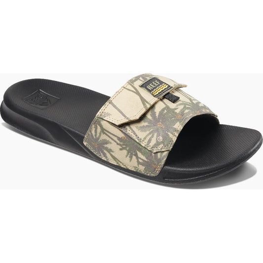 REEF Unisex Sandal Stash Slide - Palm