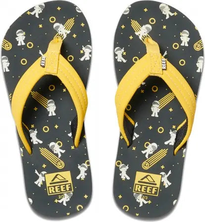 REEF Kid's Sandal Little Ahi Glow - Astronaut